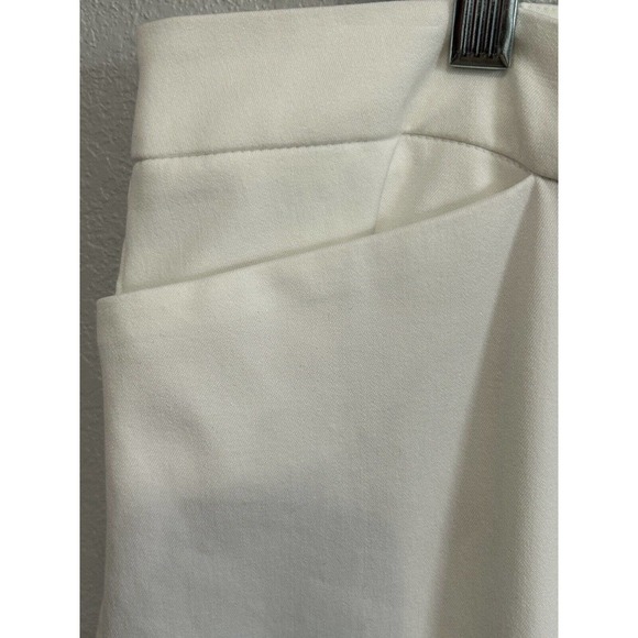 Halogen Women’s White Pockets Ankle Pants Cotton Spandex NWT Size 18 - Picture 5 of 8